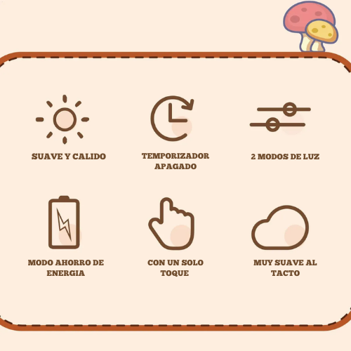 LAMPARA HONGO ESPECIAL